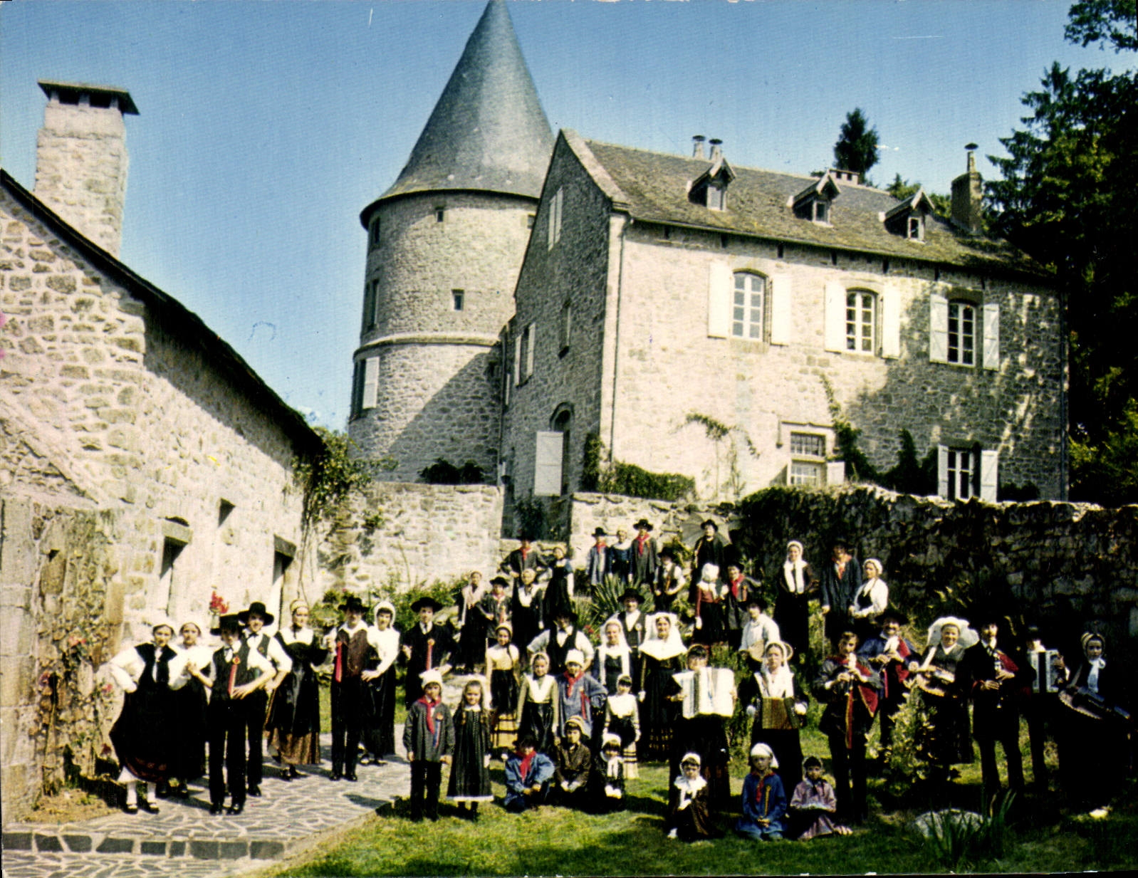 CPSM Lou Blandou Saint Germain Les Vergnes