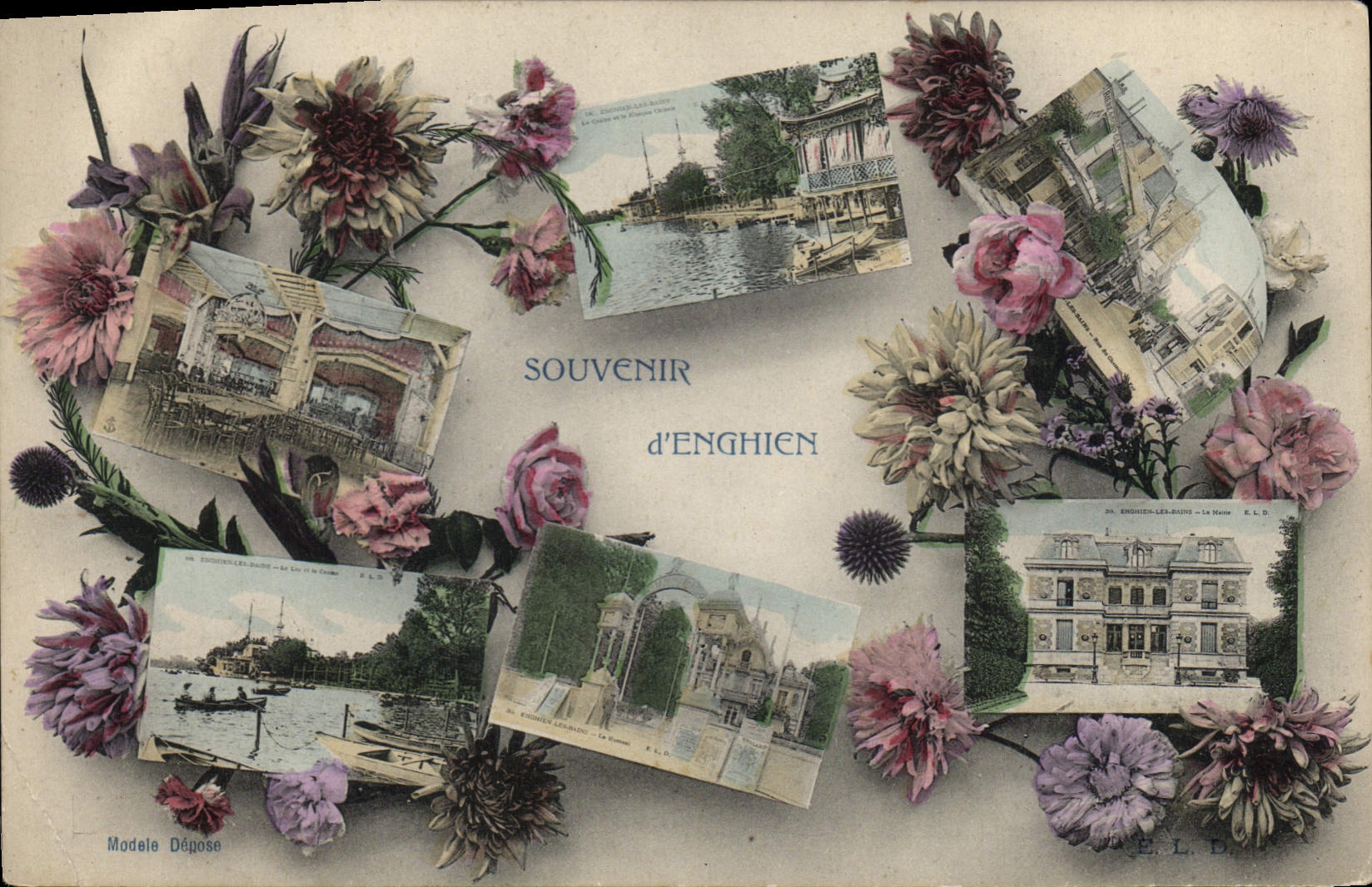 CPA Enghien Les Bains souvenir