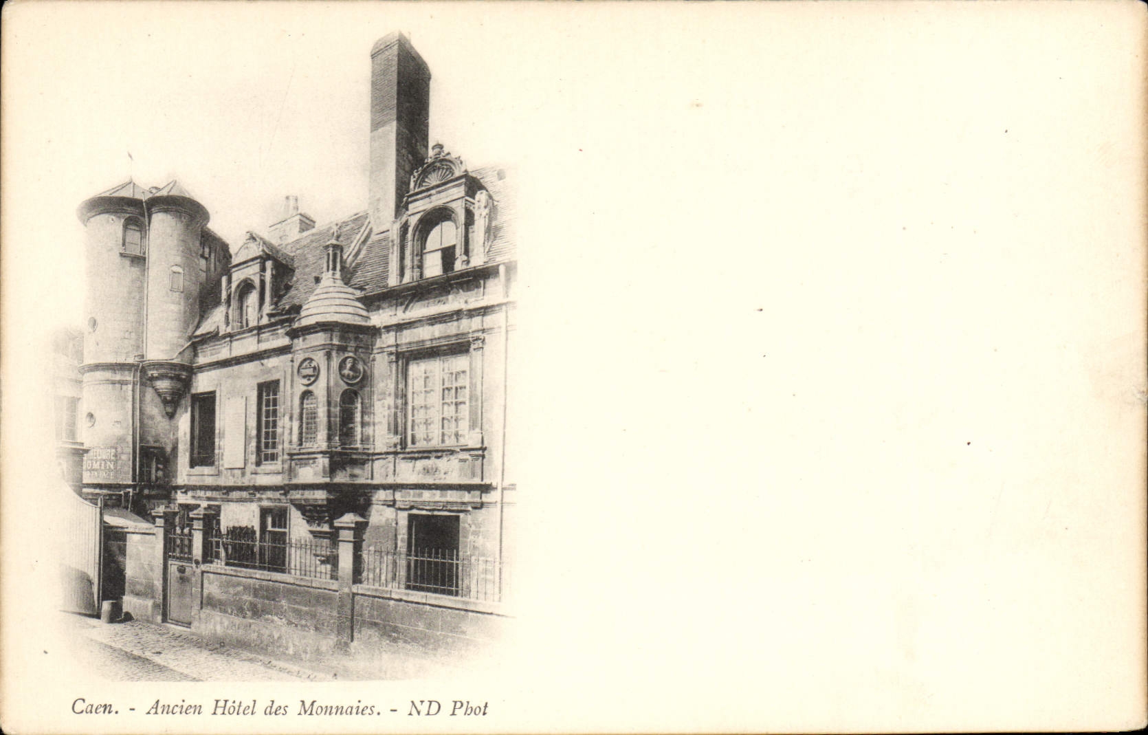 CPA Caen Ancien Hotel Des Monnaies
