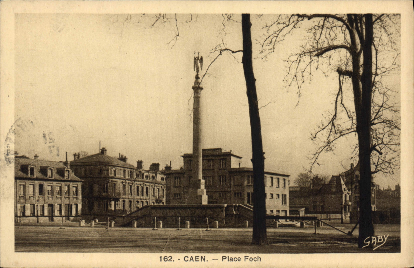 CPA Caen Place Foch
