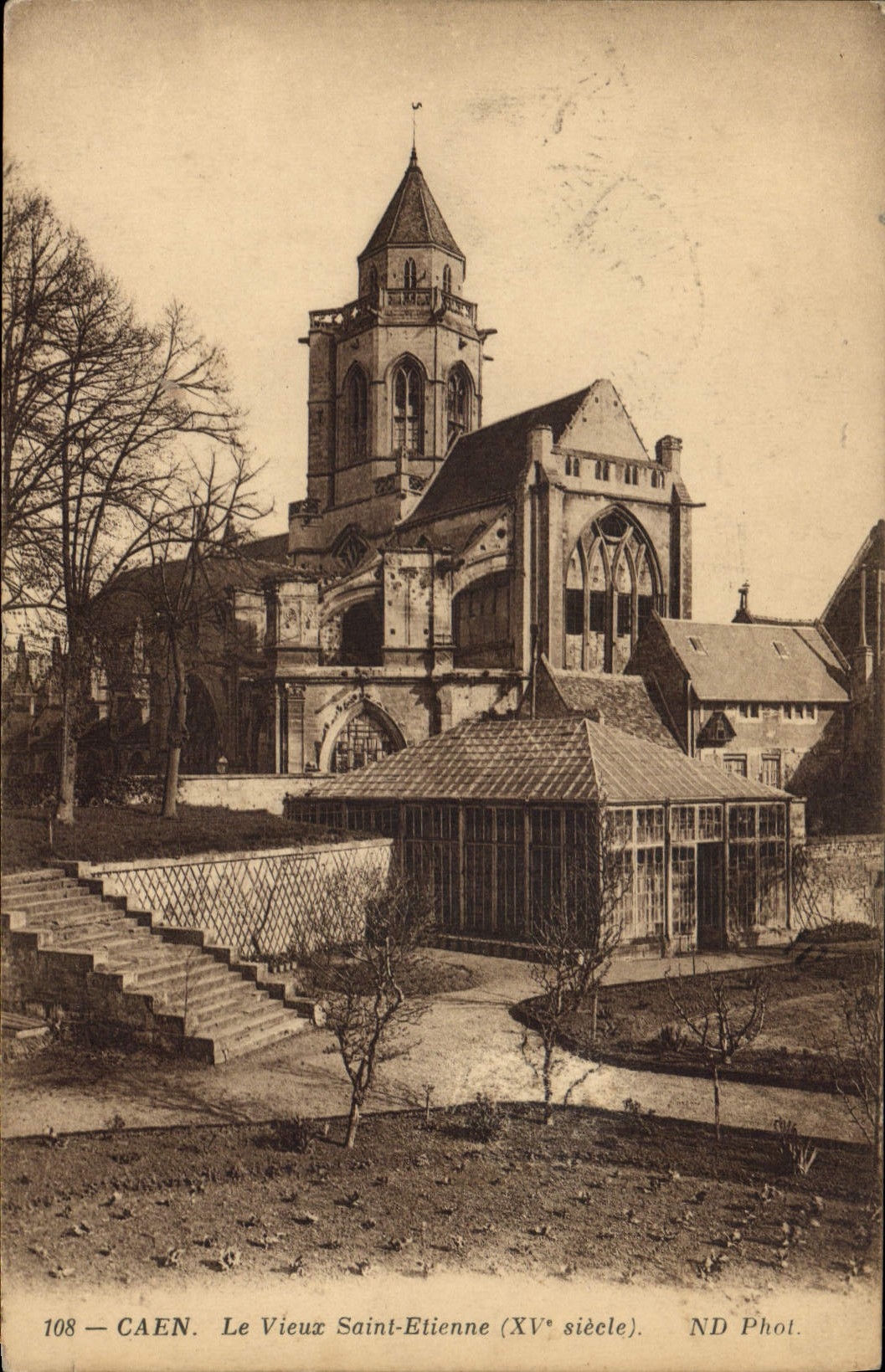 CPA Caen Le Vieux Saint Etienne