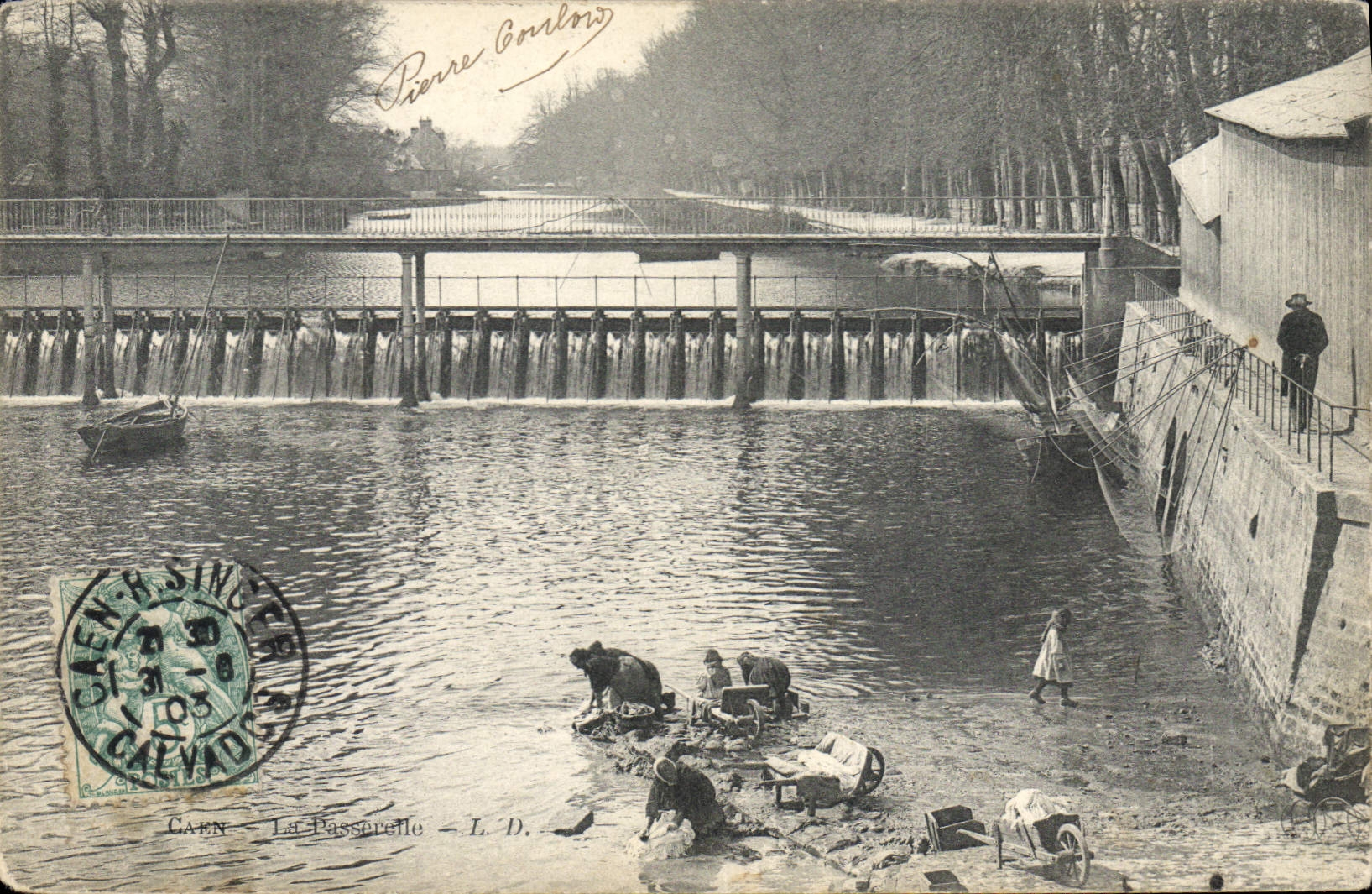 CPA Caen La passerelle