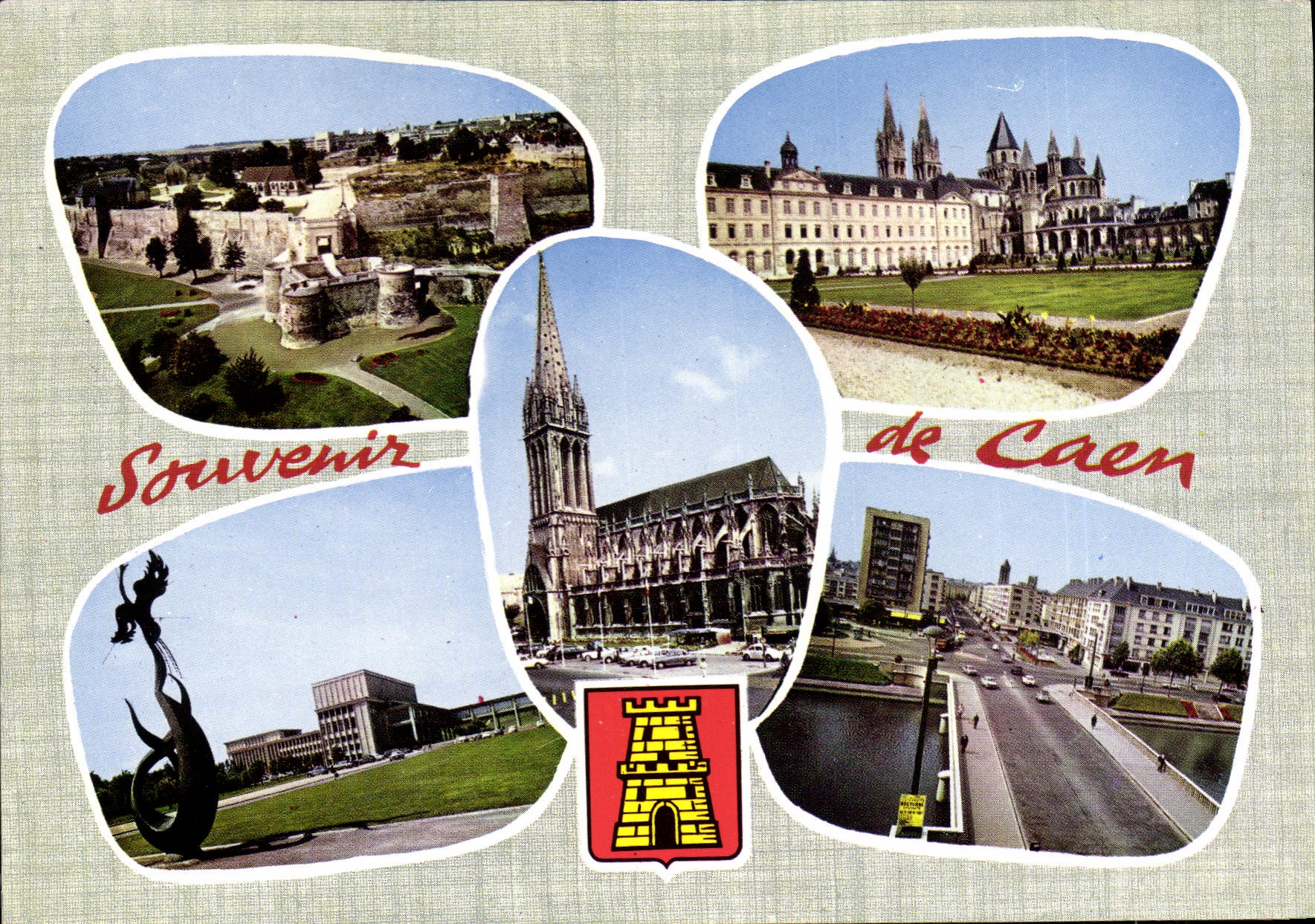 CPSM Caen Le Vieux Chateau