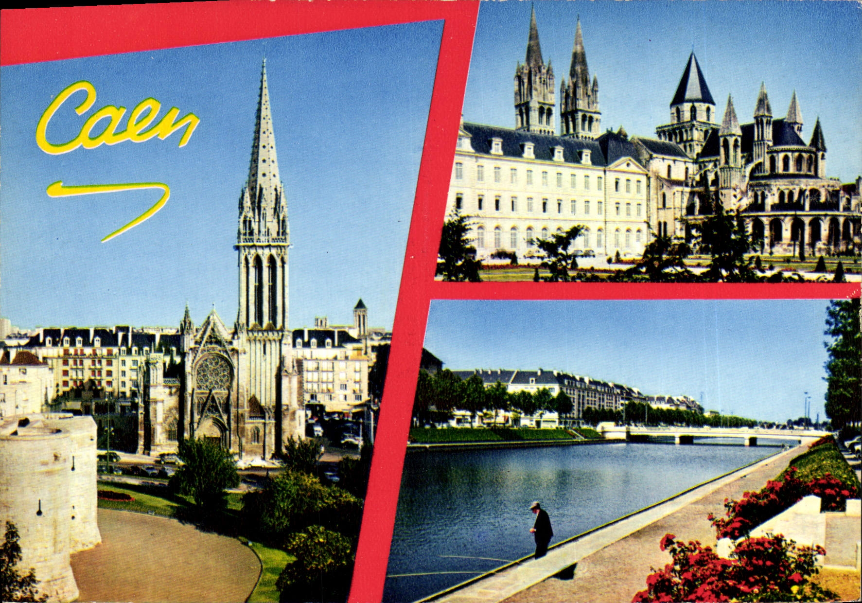 CPSM Caen Cite De Guillaume Le Conquerant