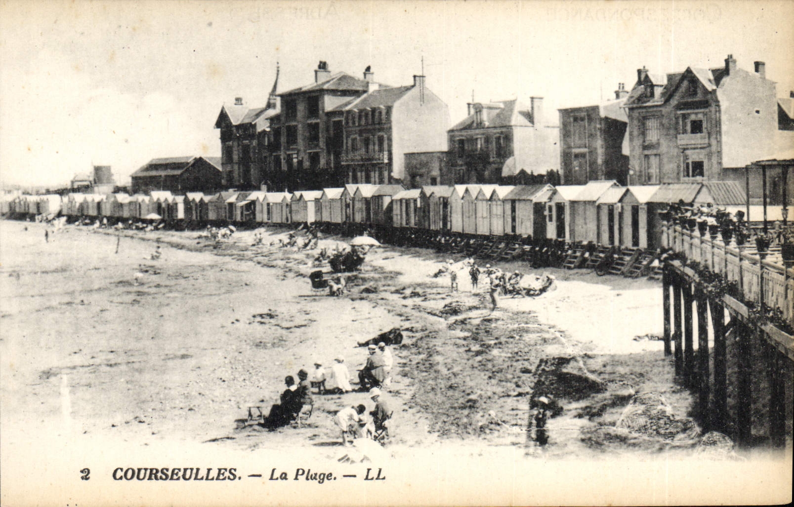 CPA Courseulles La Plage