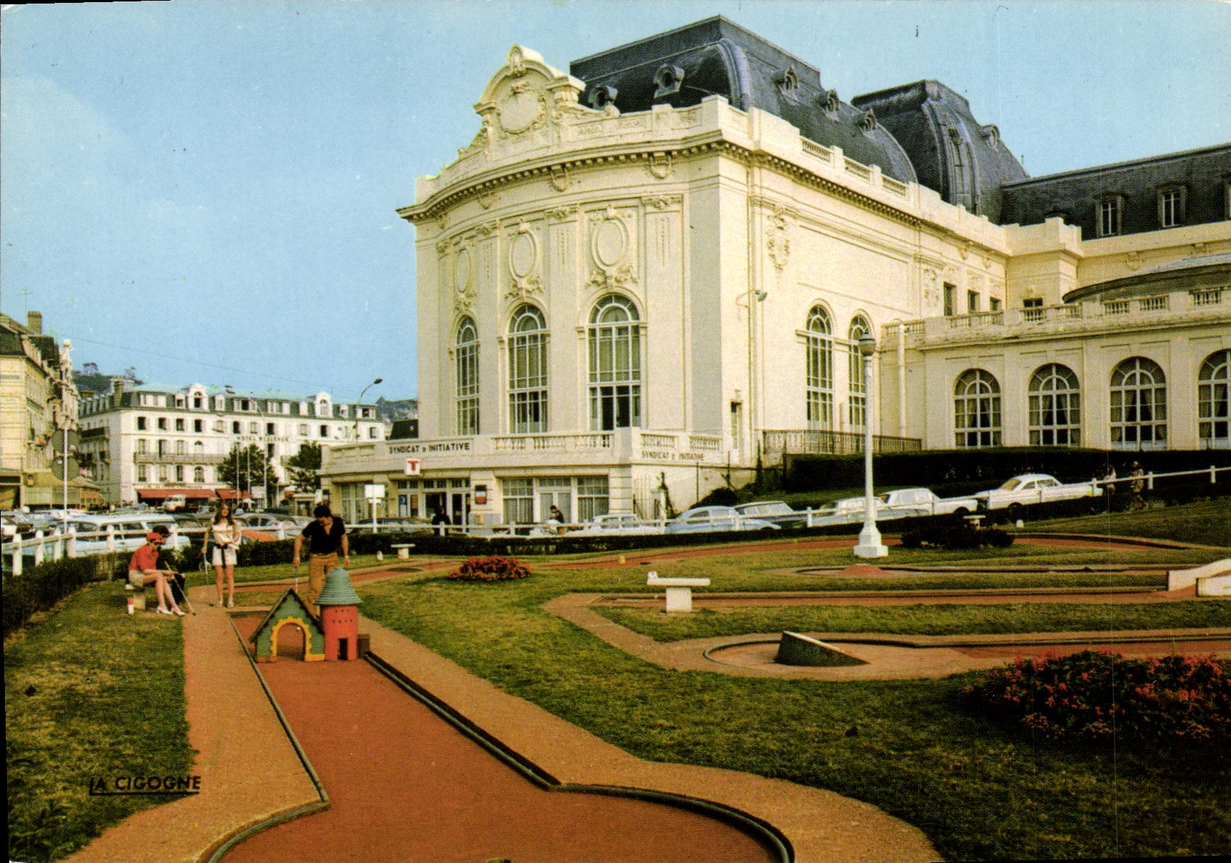 CPSM Trouville La Reine Des Plages Le Golf Miniature