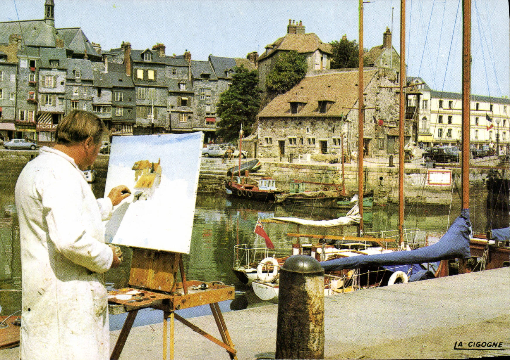 CPSM Honfleur Un Coin Pittoresque