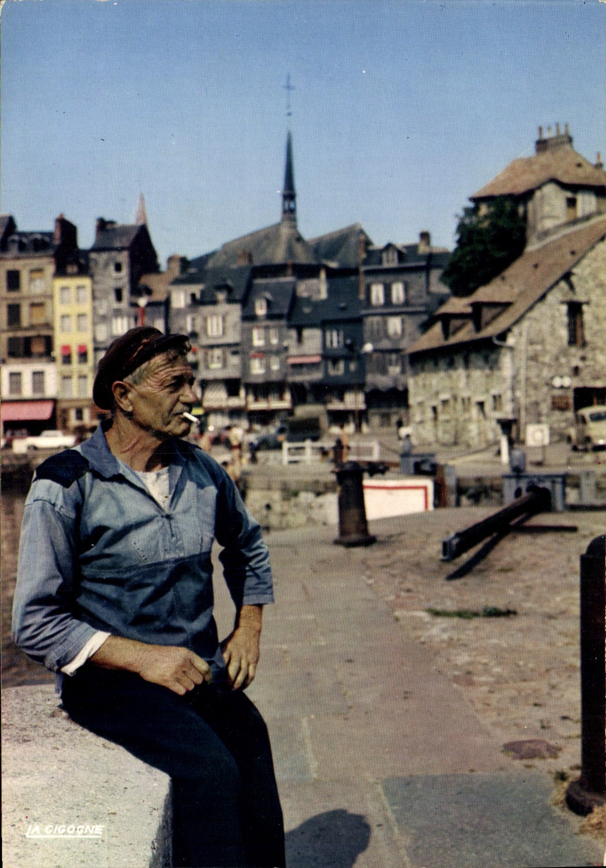 CPSM Honfleur Le Coin Du Pecheur