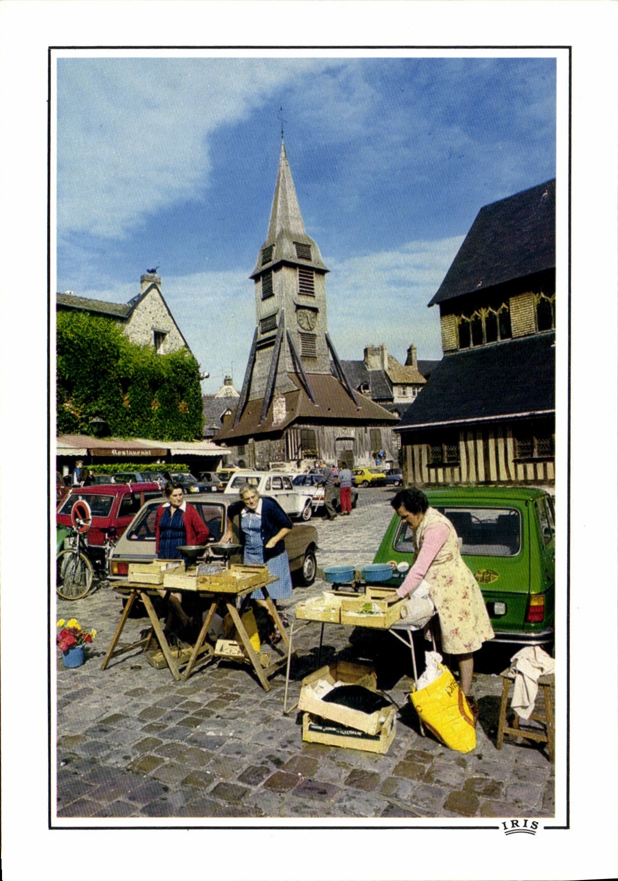 CPSM Honfleur Eglise Ste Catherine