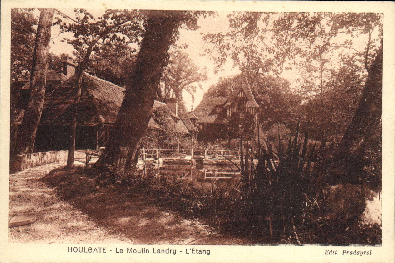 CPA Houlgate Le Moulin Landry L'Etang