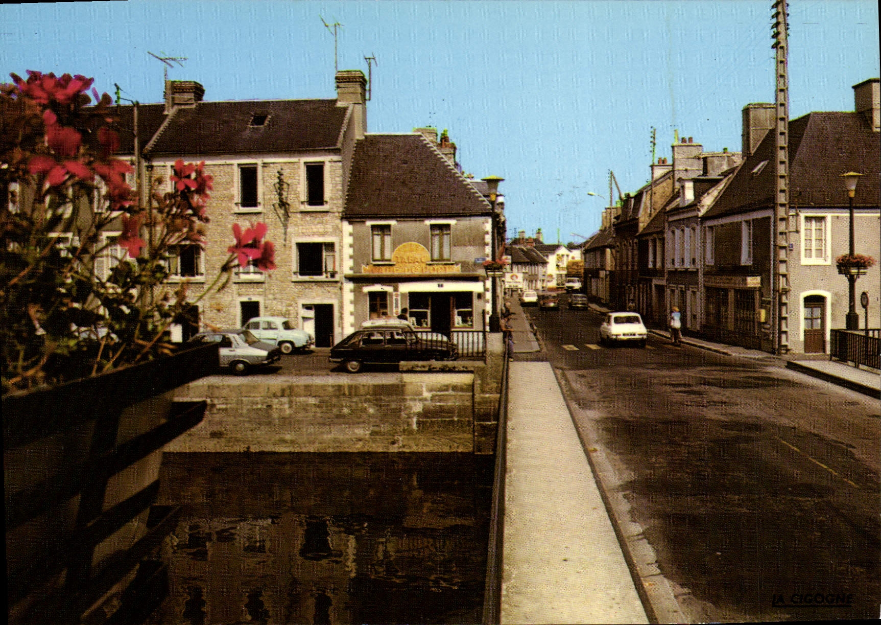 CPSM Isigny Sur Mer Le Pont Sur I'Aure