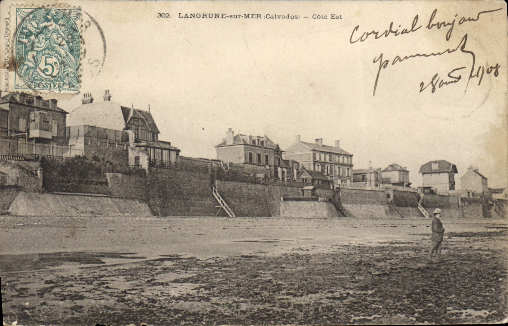 CPA Langrune Sur Mer coté Est