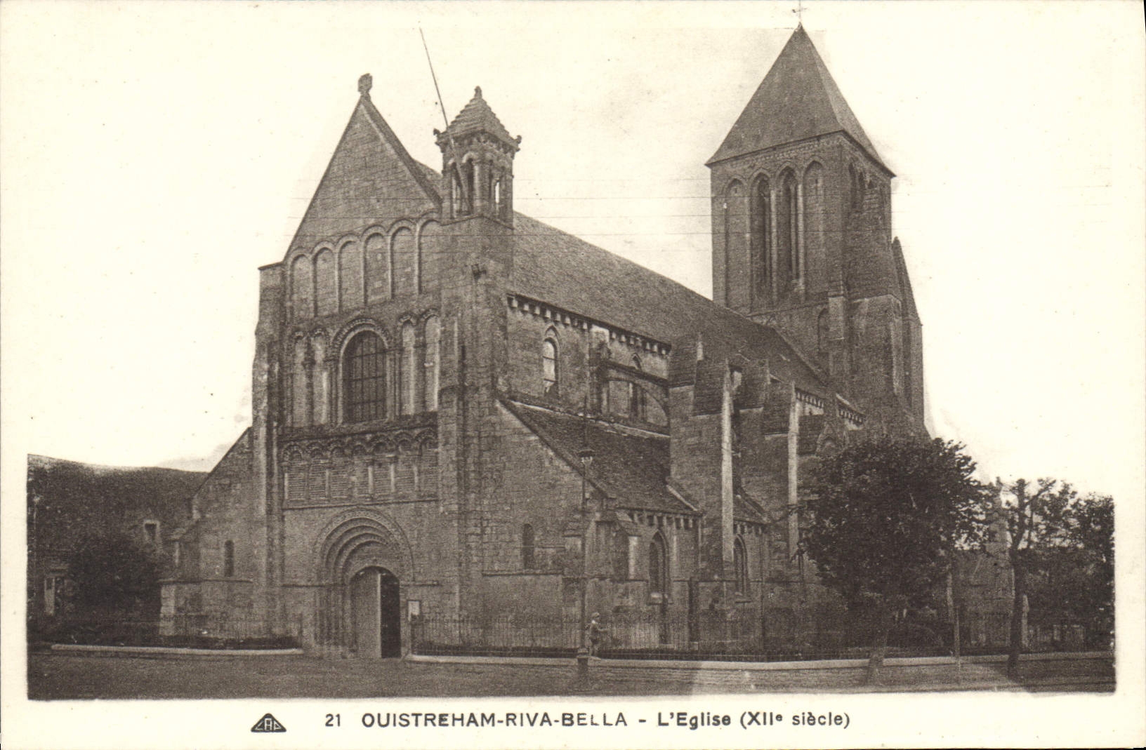 CPA Ouistreham Riva Bella L'Eglise