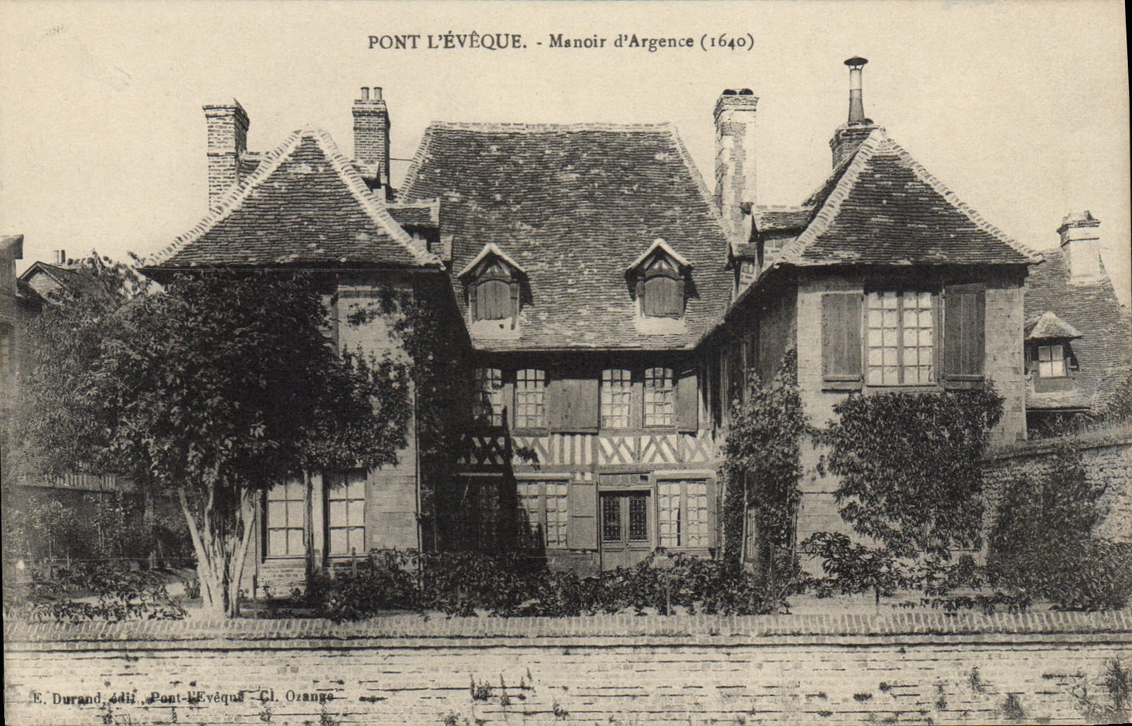 CPA Pont L'Eveque Manoir D'Argence 1640