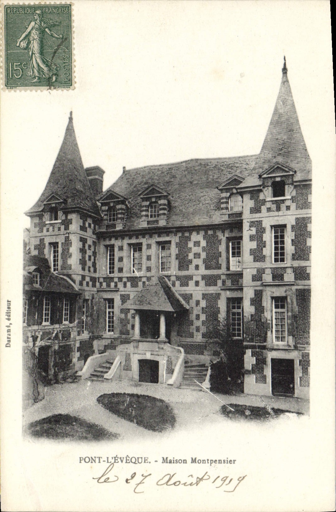 CPA Pont L'Eveque Maison Montpensier