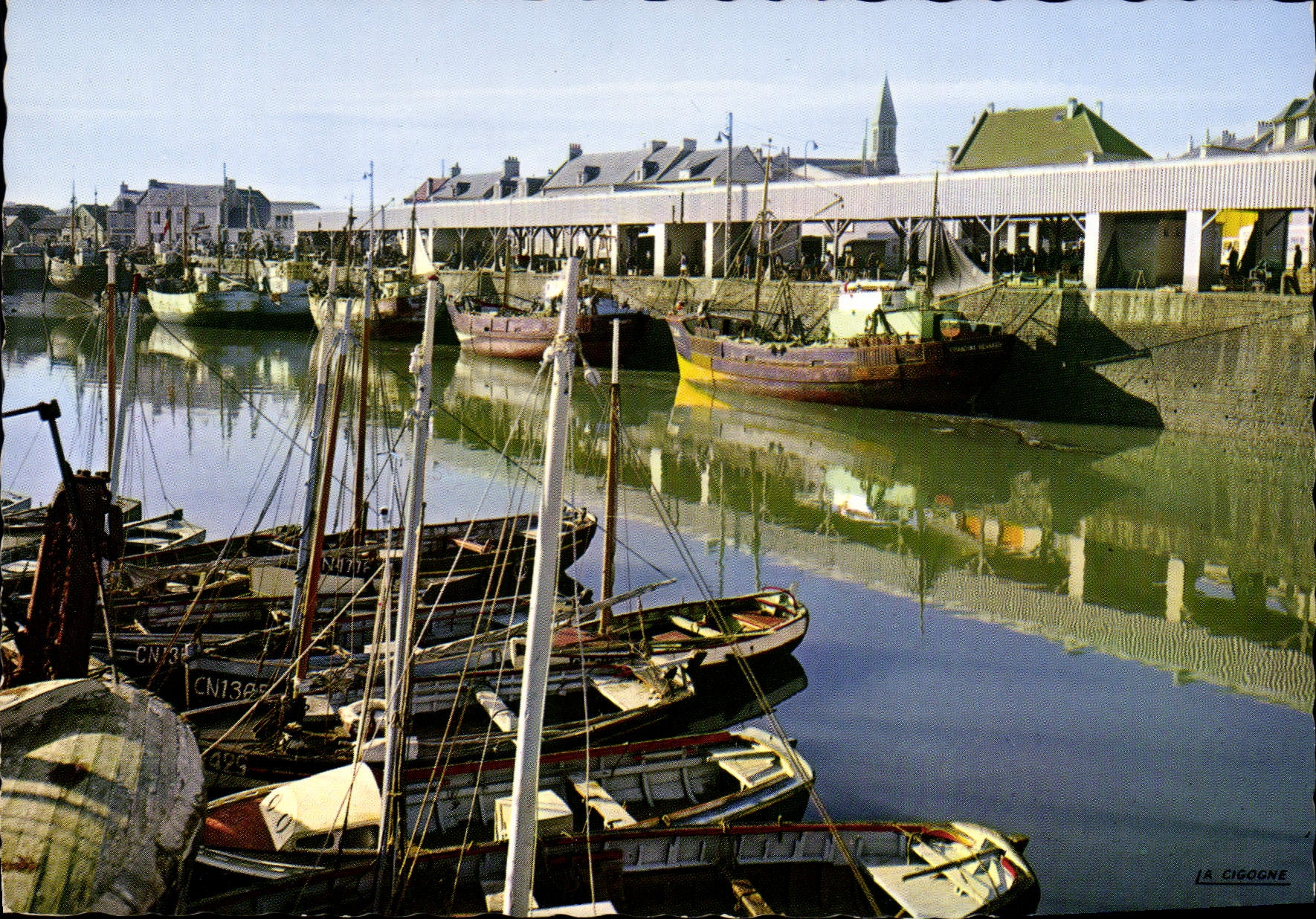 CPSM Port En Bessin Bassin De La Criee