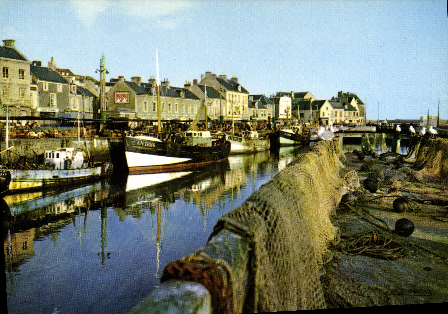 CPSM Port En Bessin le port