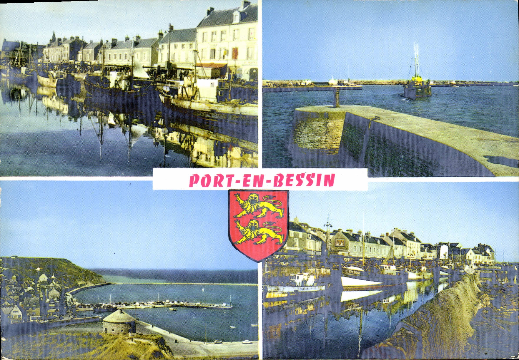 CPSM Port En Bessin Le Quai Felix Faure