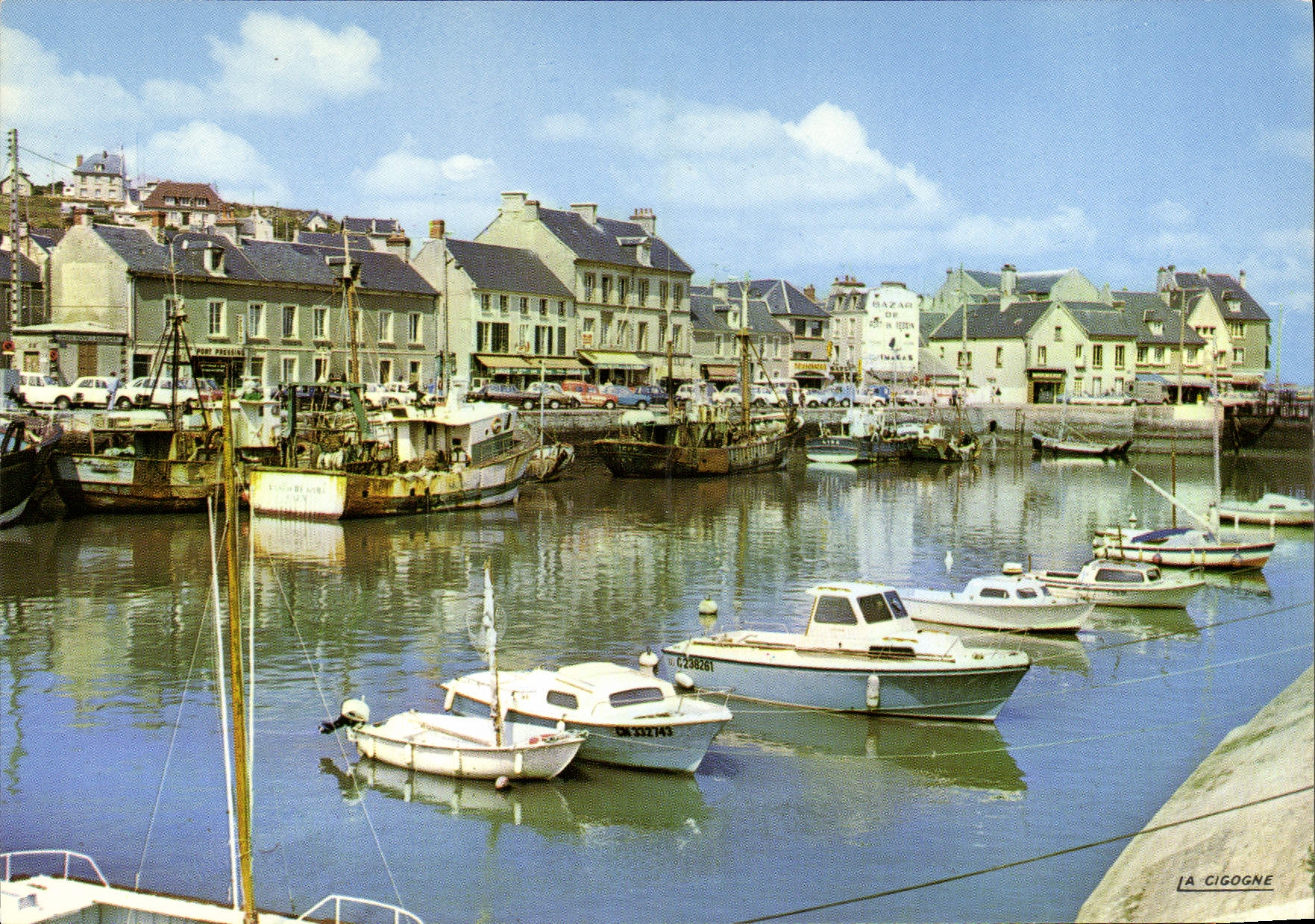 CPSM Port En Bessin Quai Felix Faure