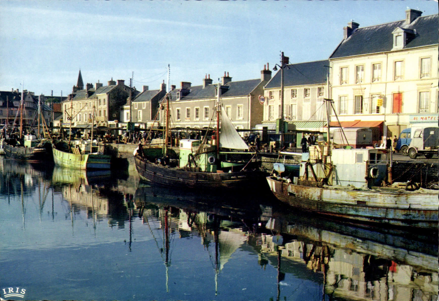 CPSM Port En Bessin Le Quai Felix Faure