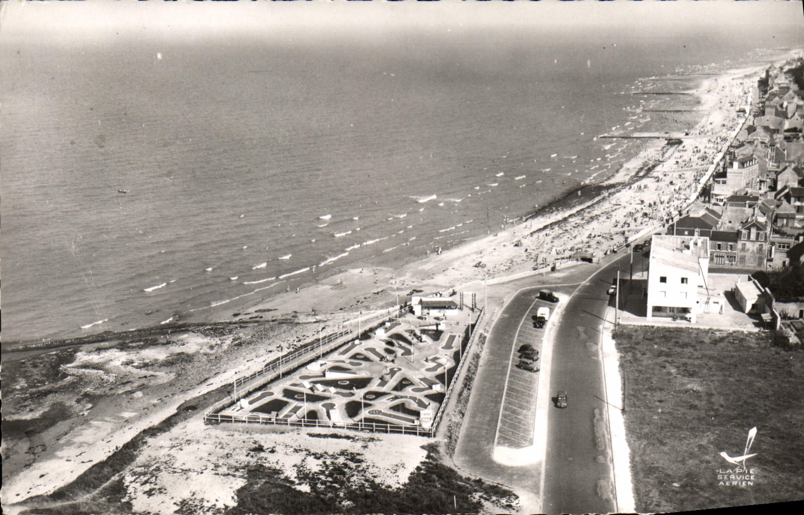 CPA Saint Aubin Sur Mer Le Golf Miniature