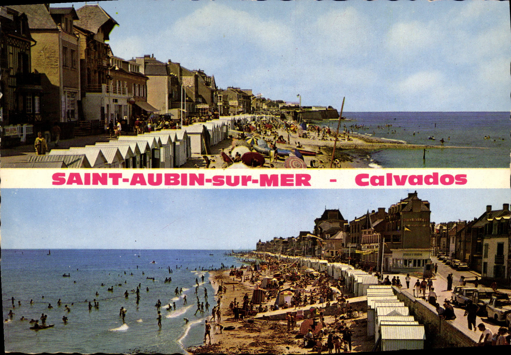 CPSM Saint Aubin Sur Mer La Plage