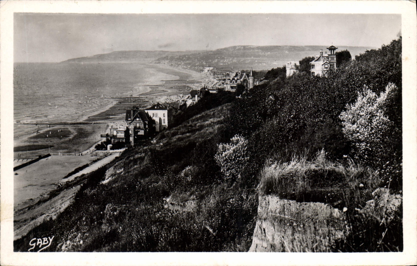 CPA Villers Sur Mer Panorama De La Cote