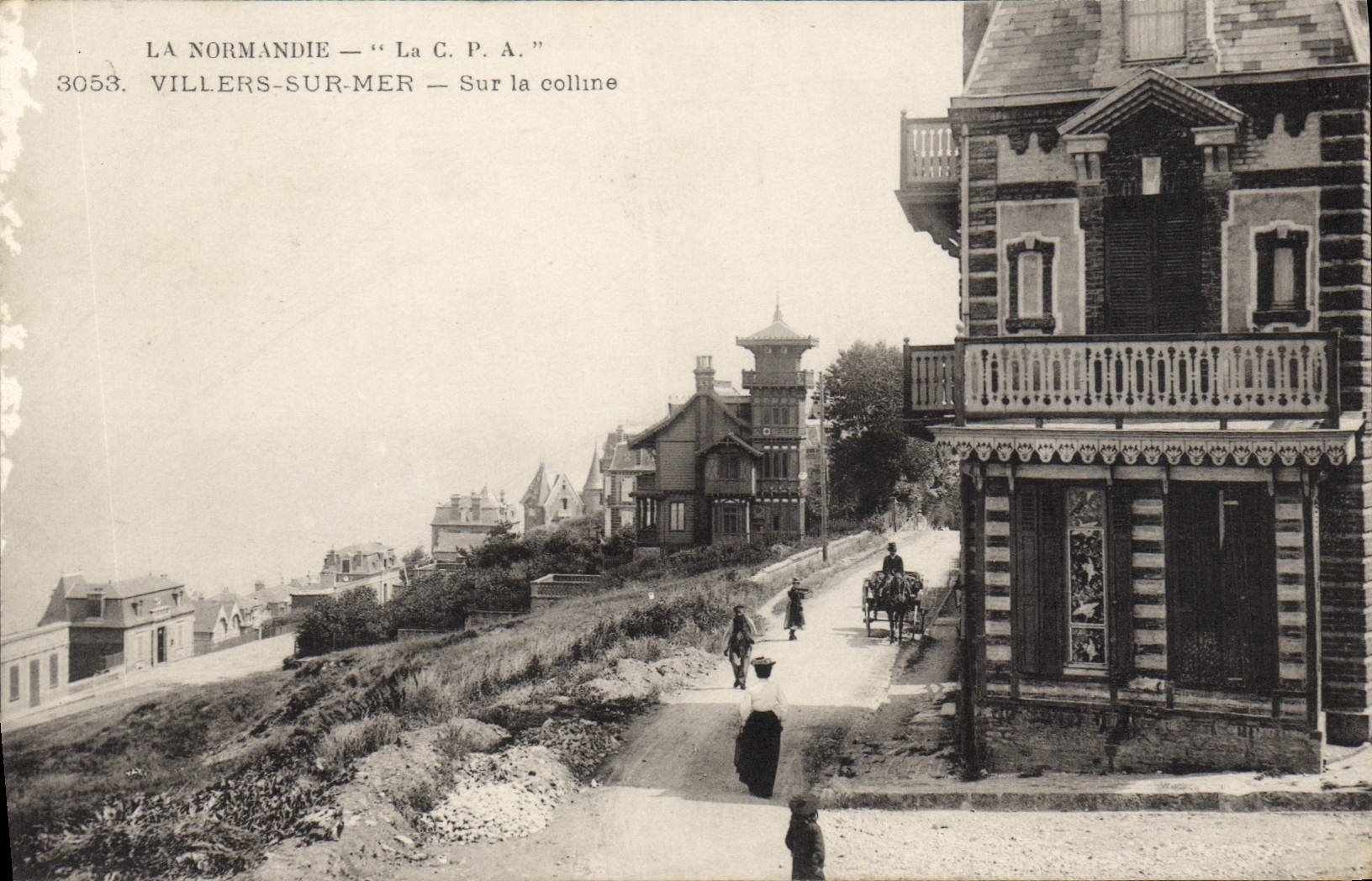 CPA Villers Sur Mer Sur La Colline