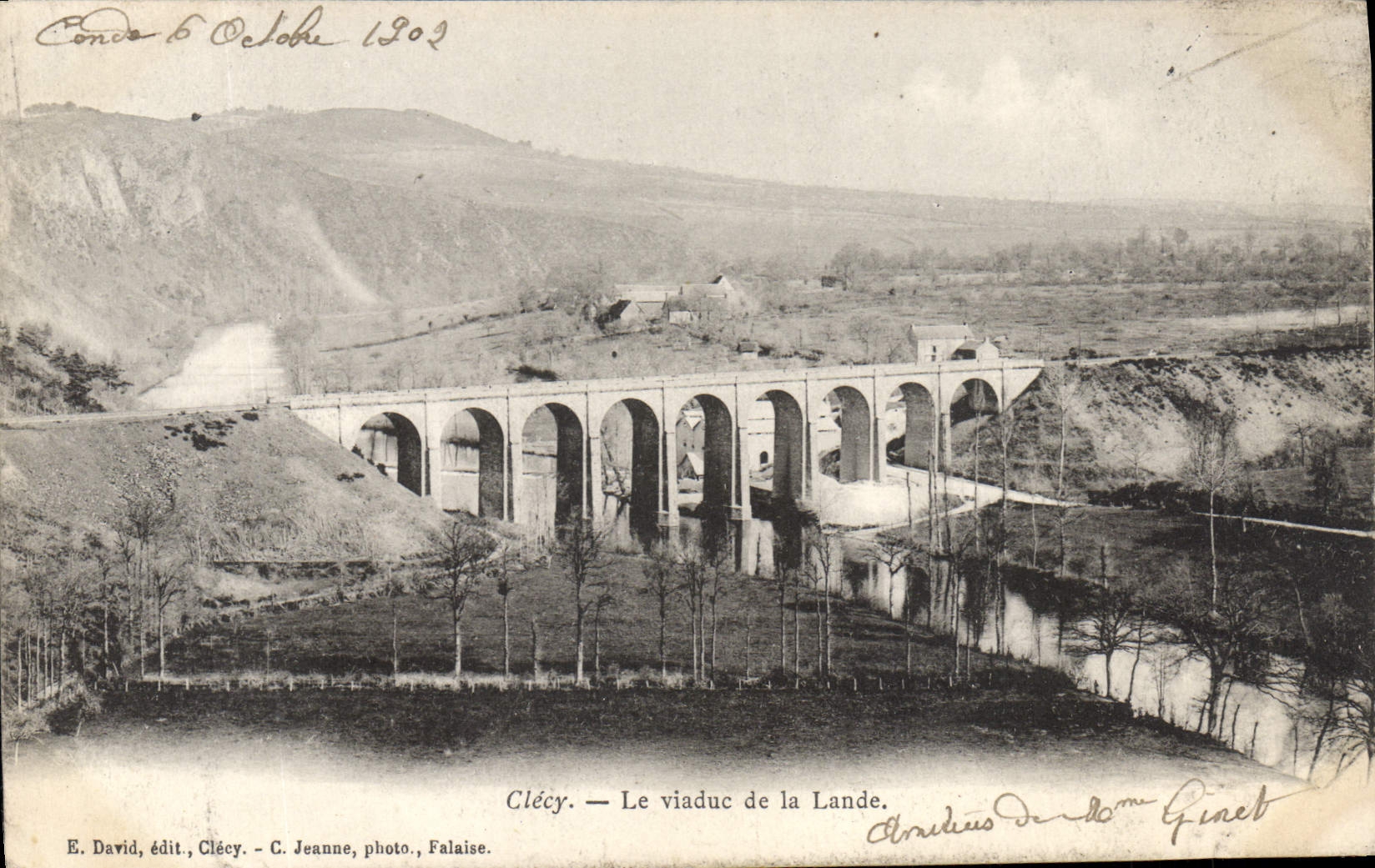 CPA Clecy Le Viaduc De La Lande