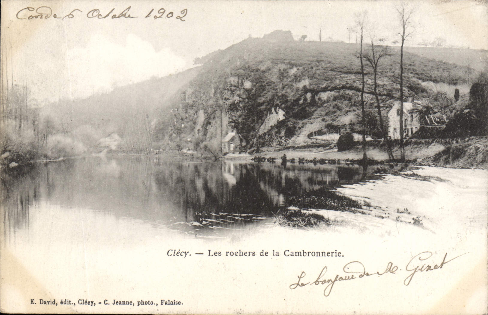 CPA Clecy Les Rochers De La Cambronnerie