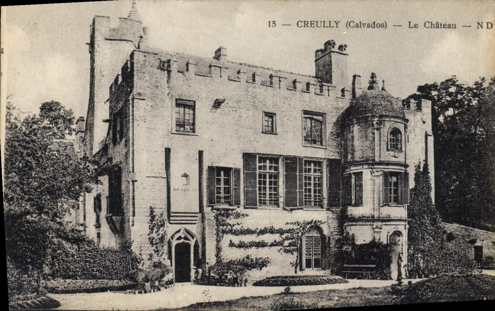 CPA Creully Le Château