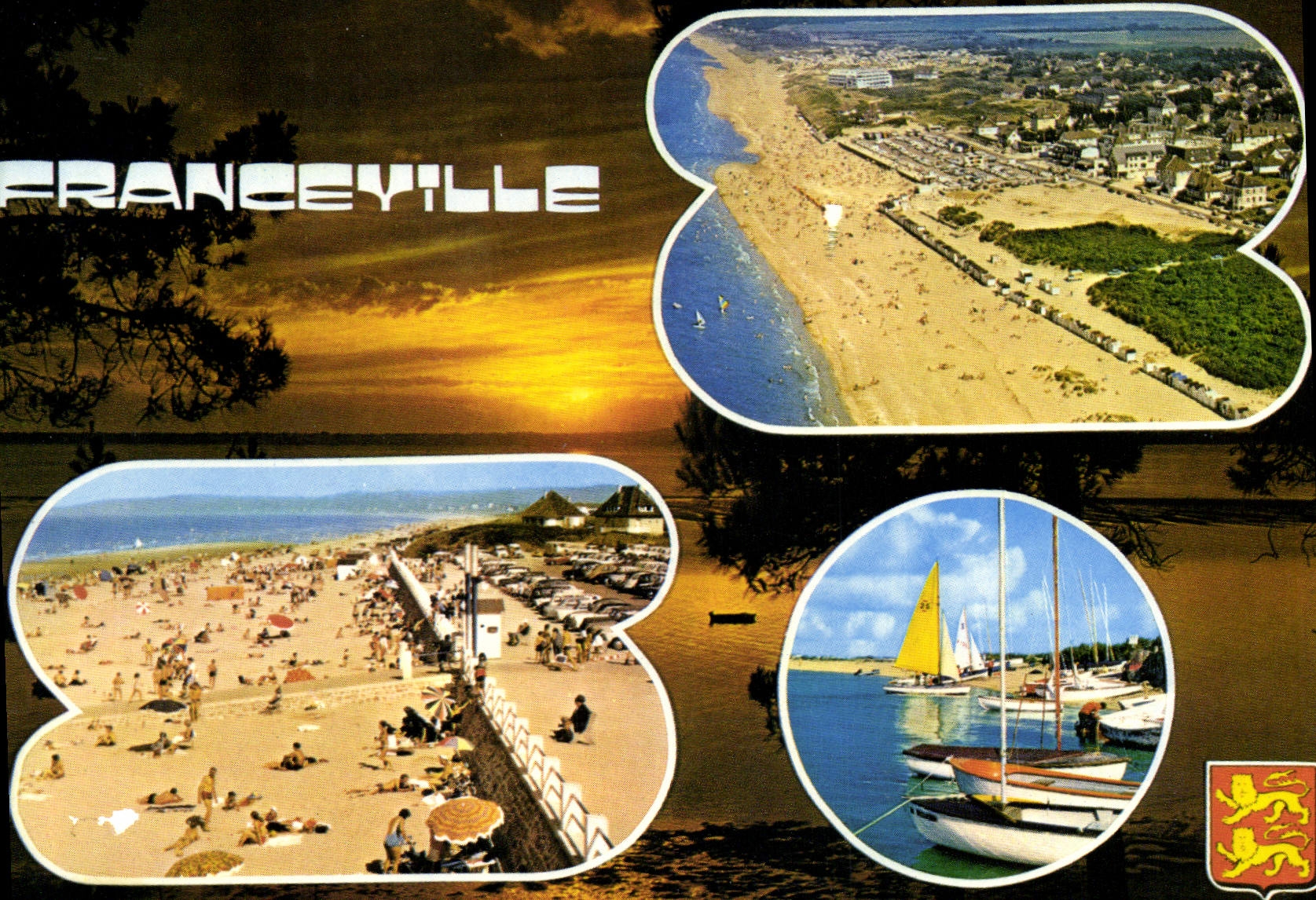 CPSM Franceville La Cote Fleurie