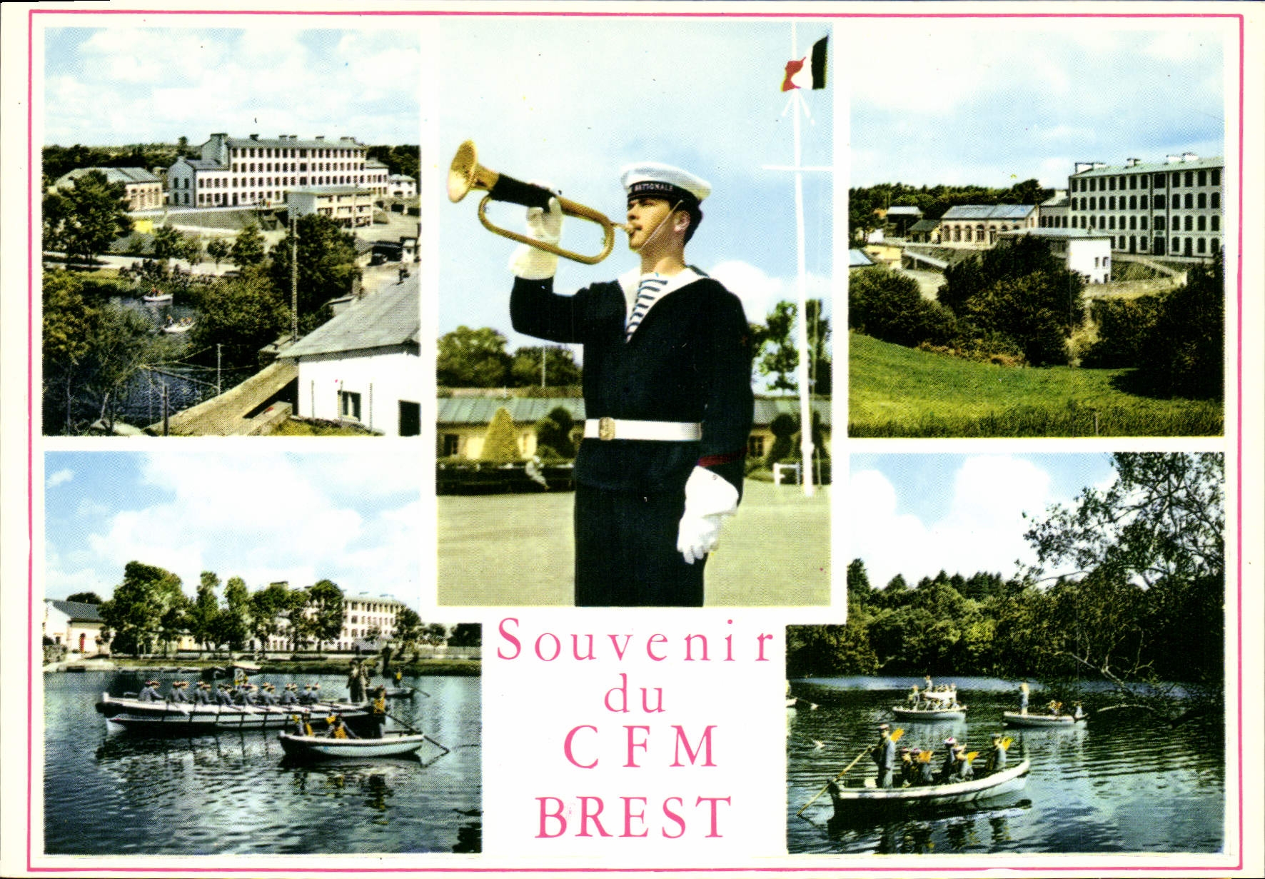 CPSM Souvenir Du Cfm Brest