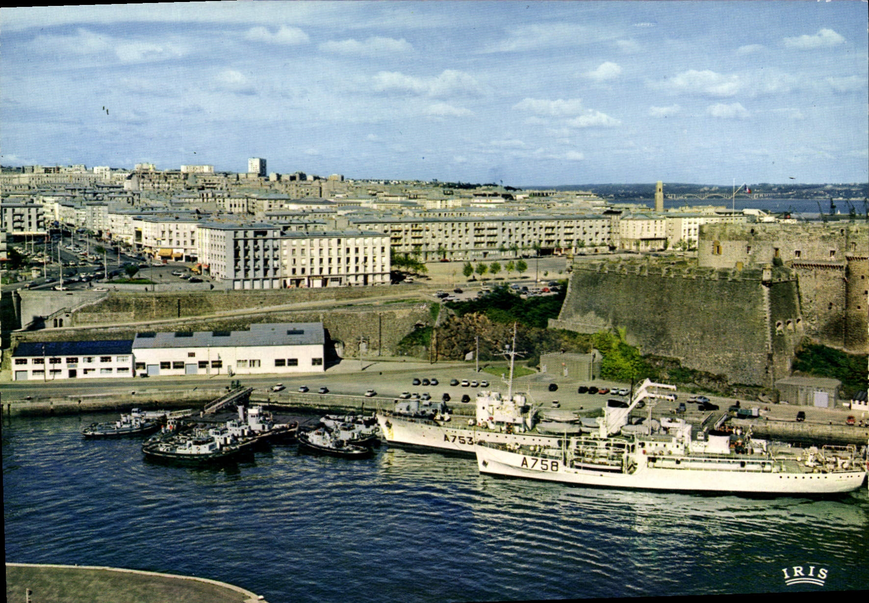 CPSM Brest Vue Generale