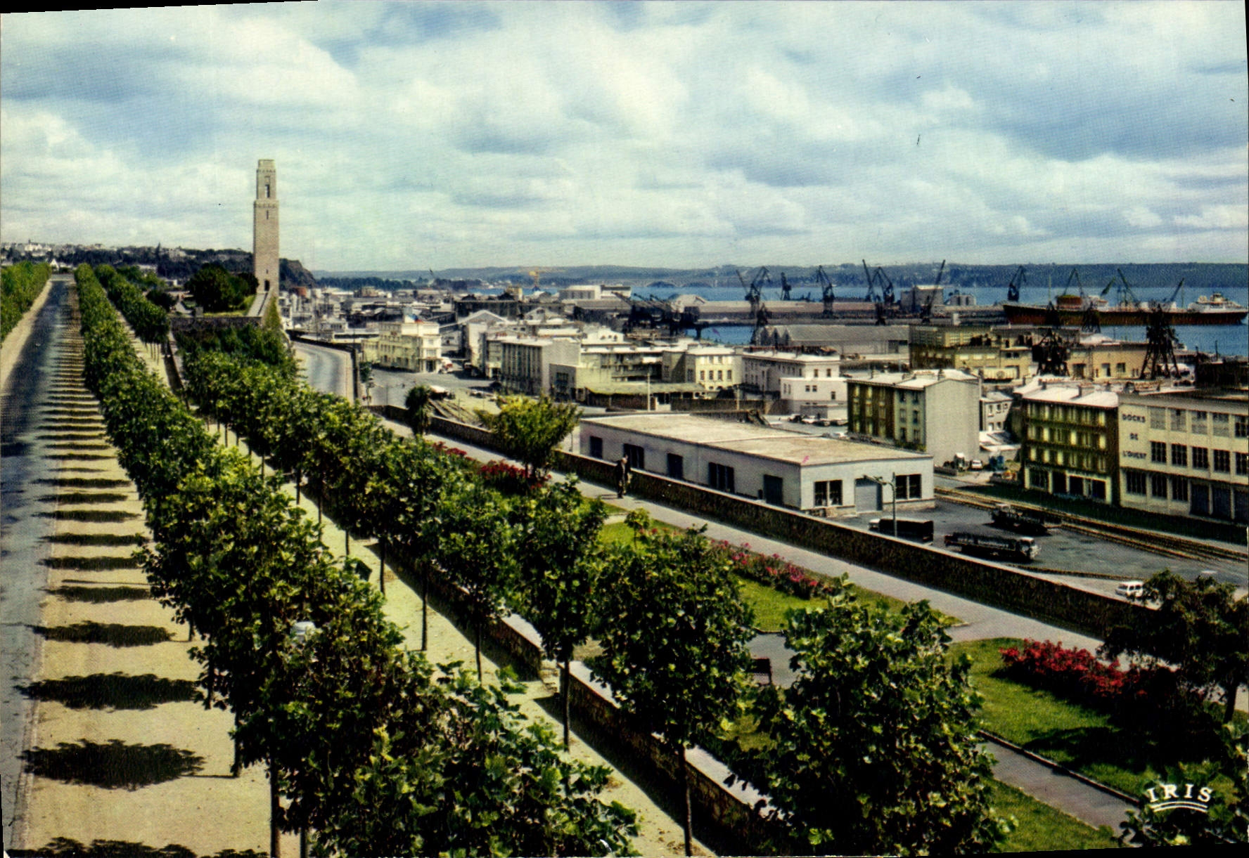 CPSM Brest Cours Dajot Et Port De Commerce