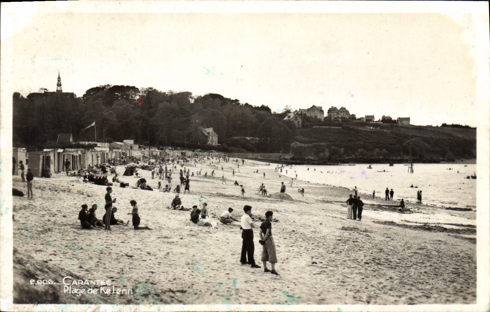 CPA Carantec Plage De Kelenn