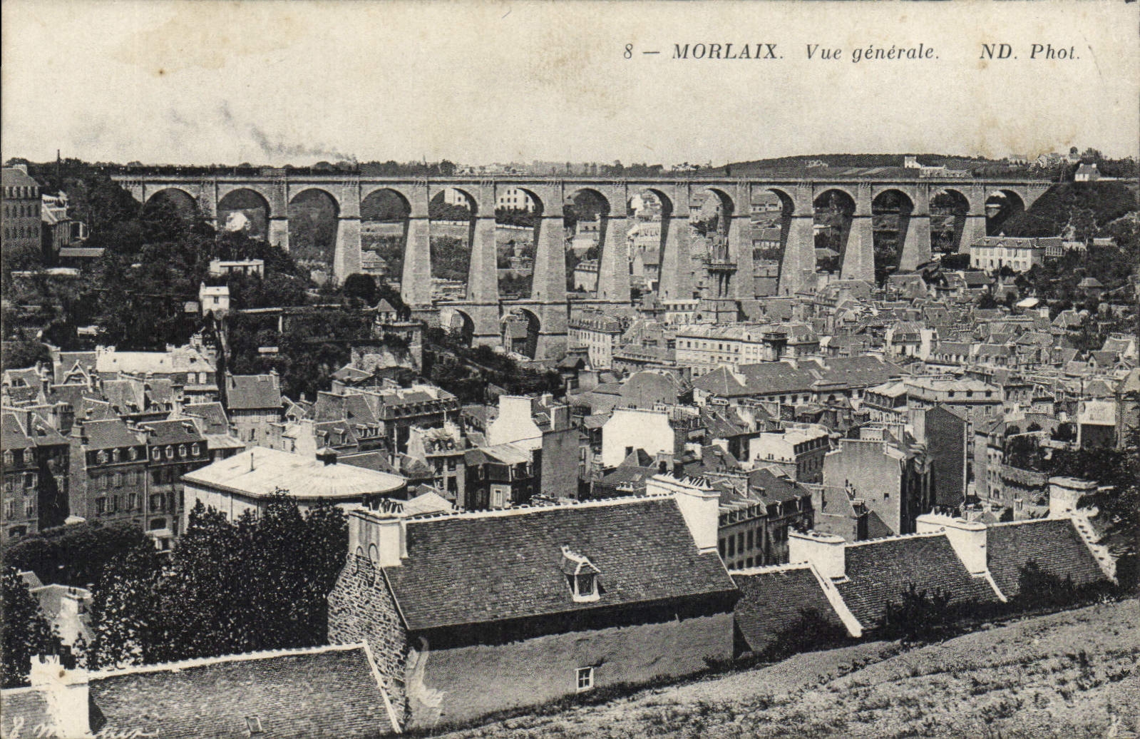 CPA Morlaix Vue Generale