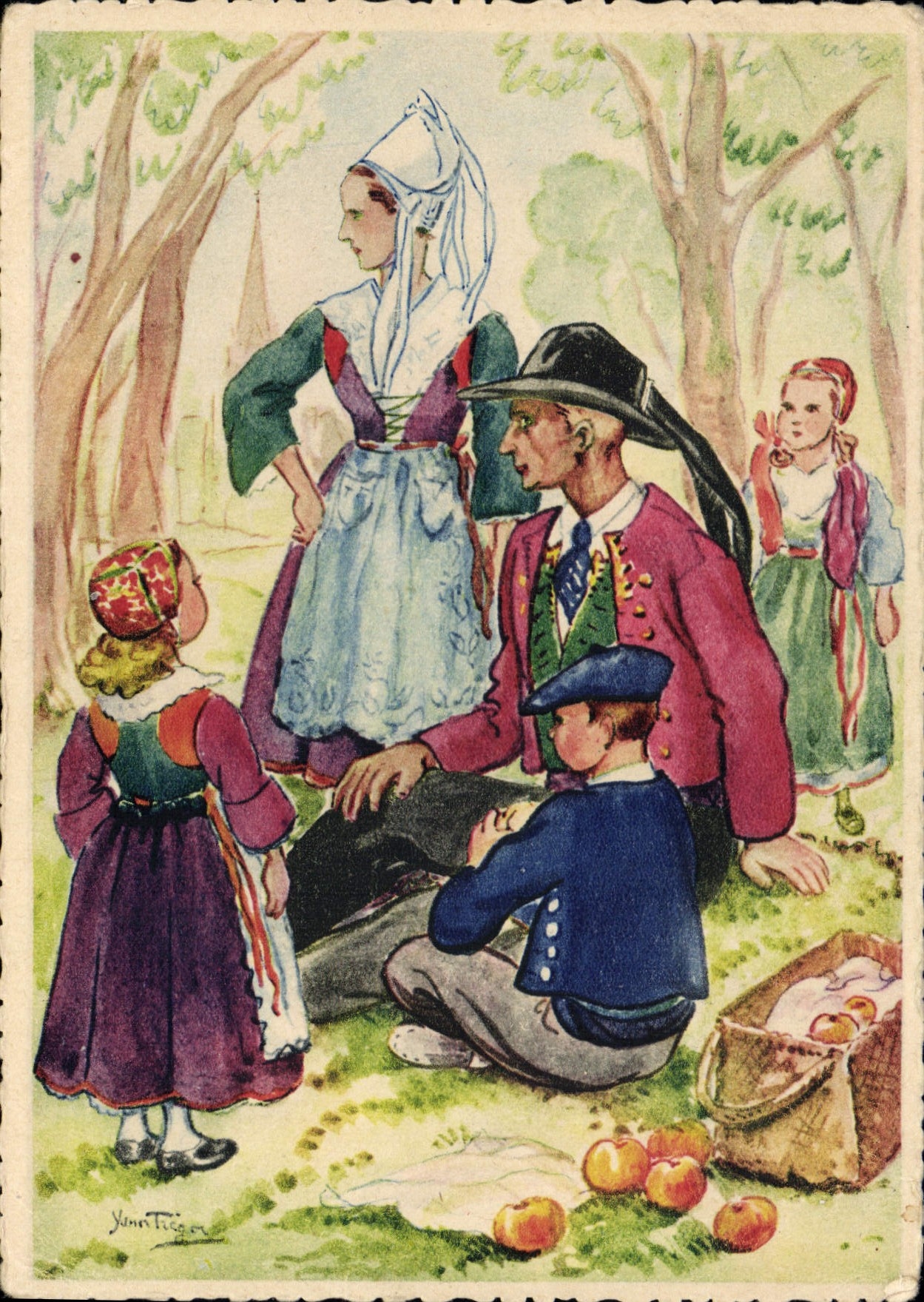 CPSM Au Pardon De Plougastel