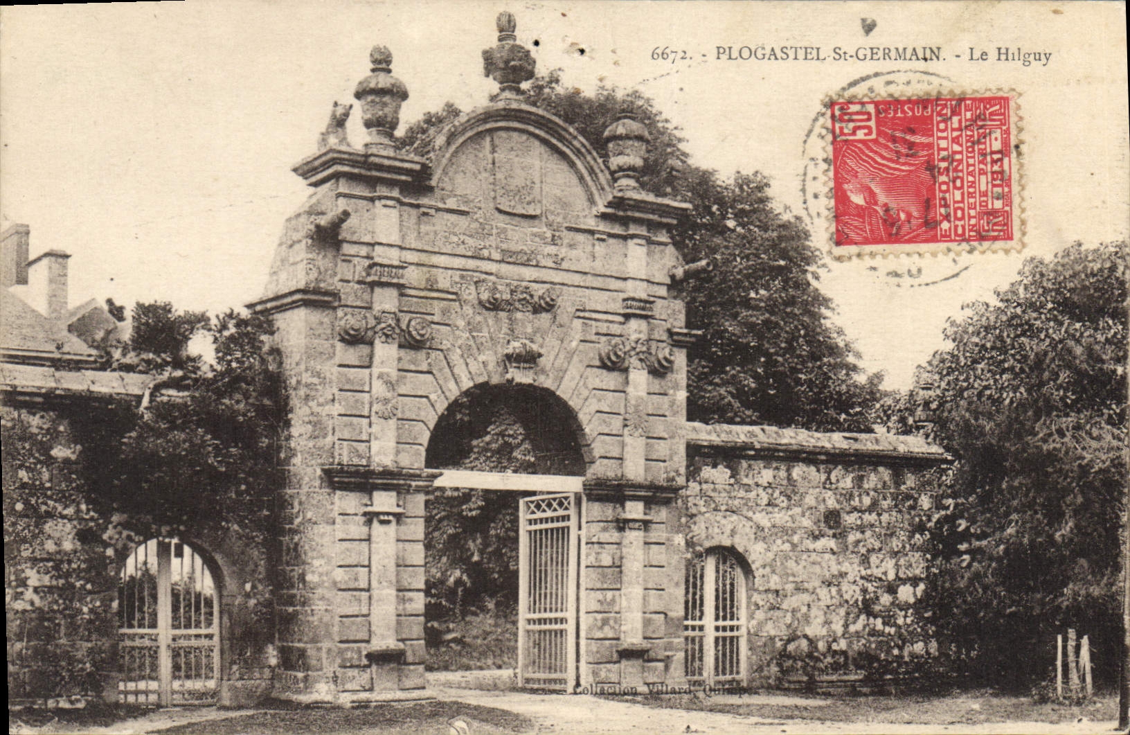 CPA Plogastel St Germain Le Hilguy