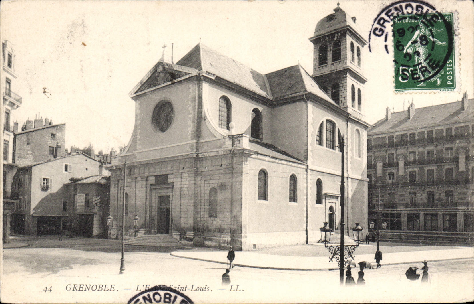 CPA Grenoble église Saint Louis