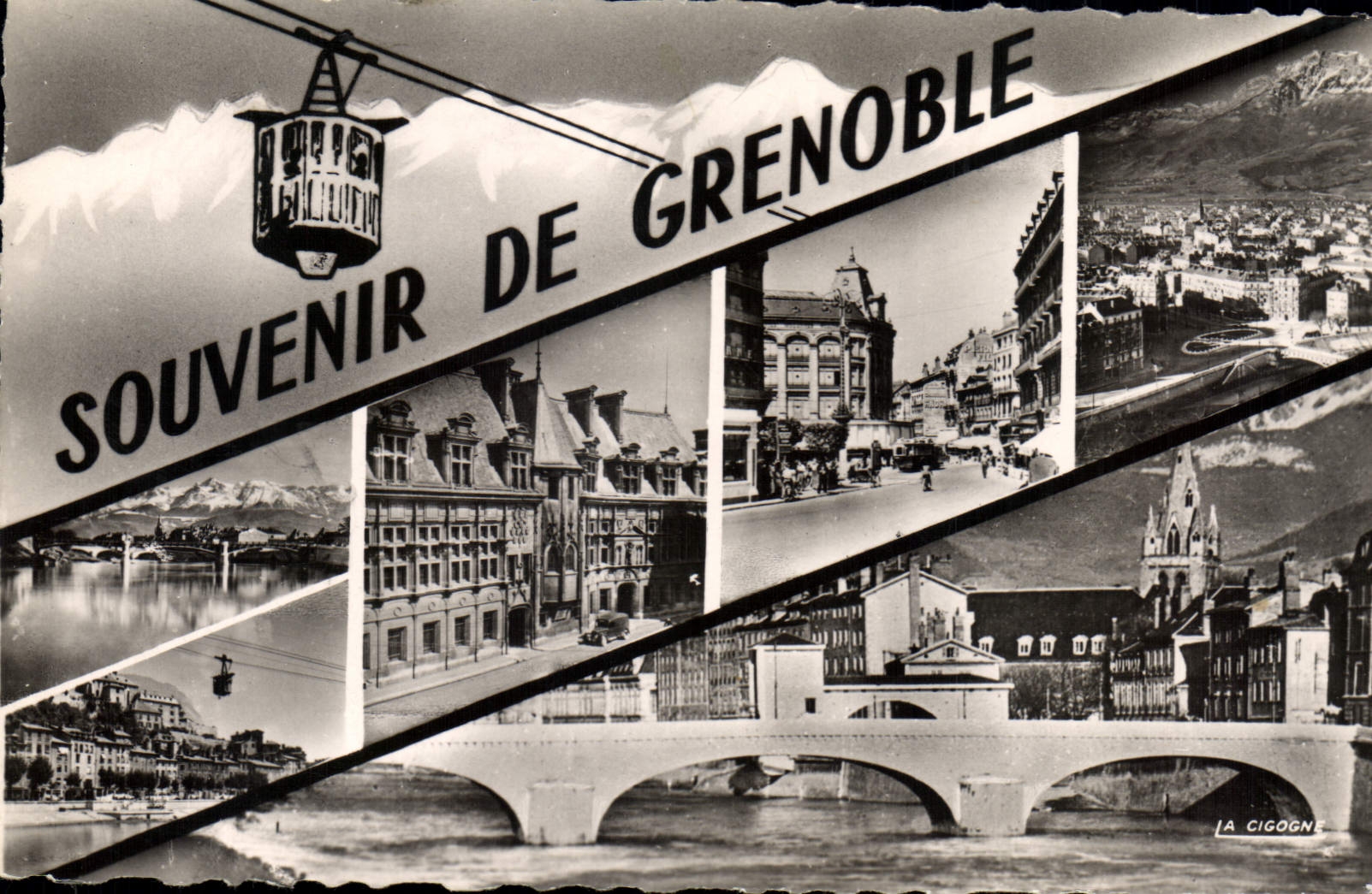 CPA Souvenir De Grenoble