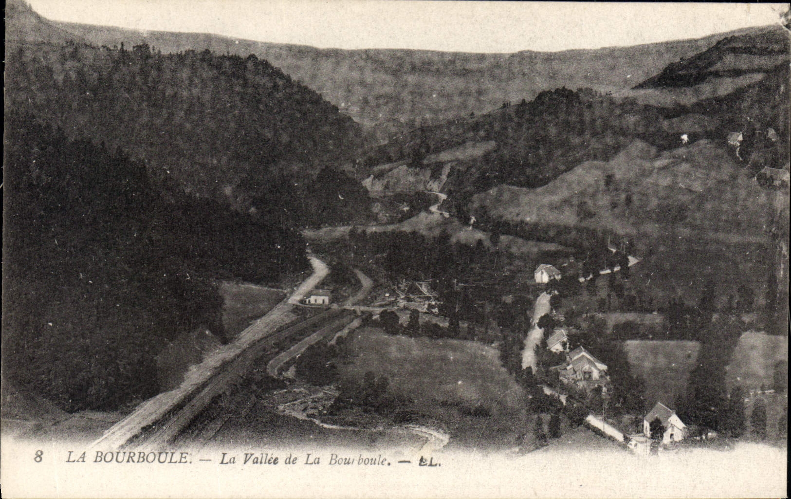 CPA La Bourboule La Vallee De La BourBoule