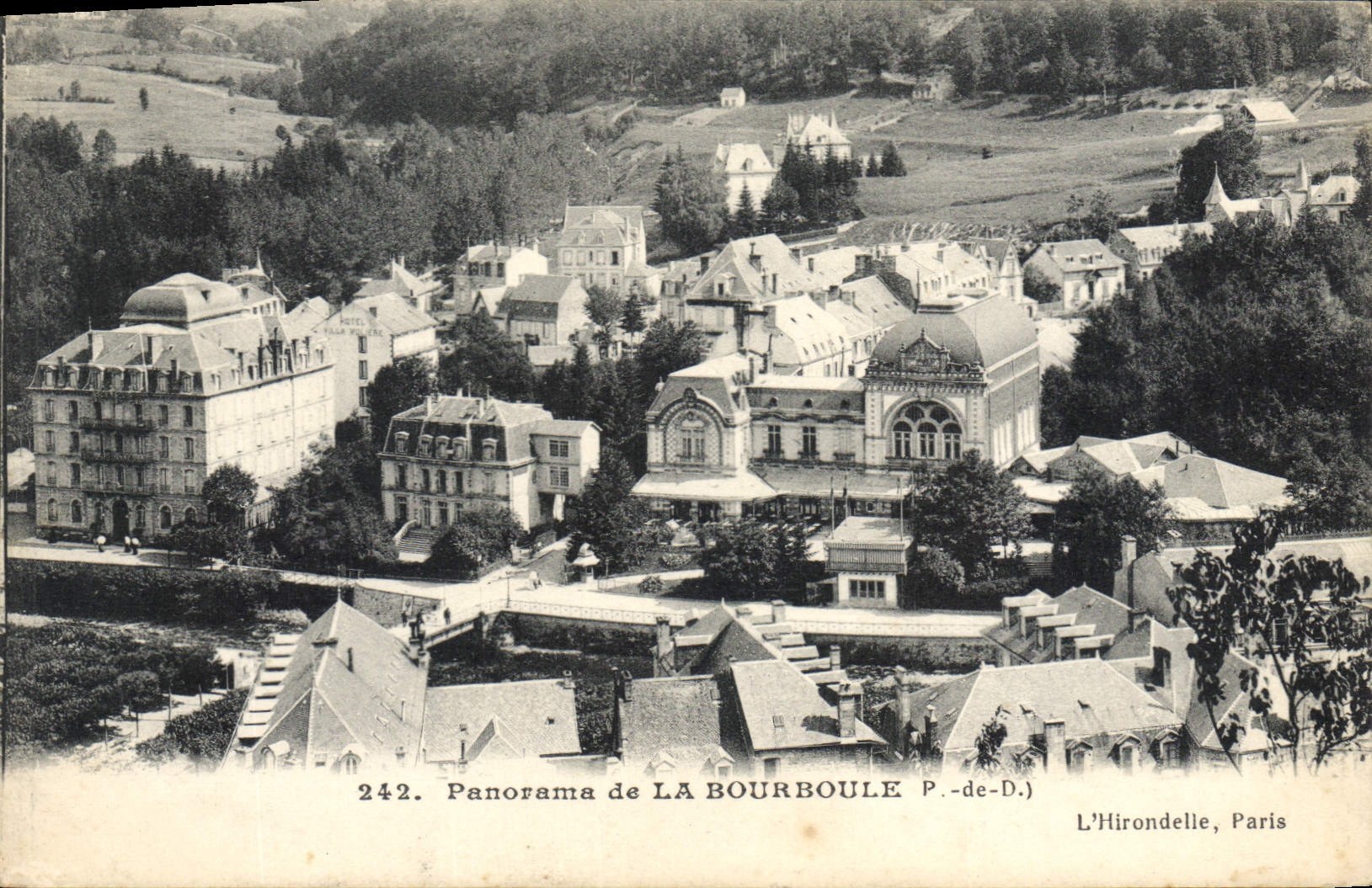 CPA La Bourboule Panorama De