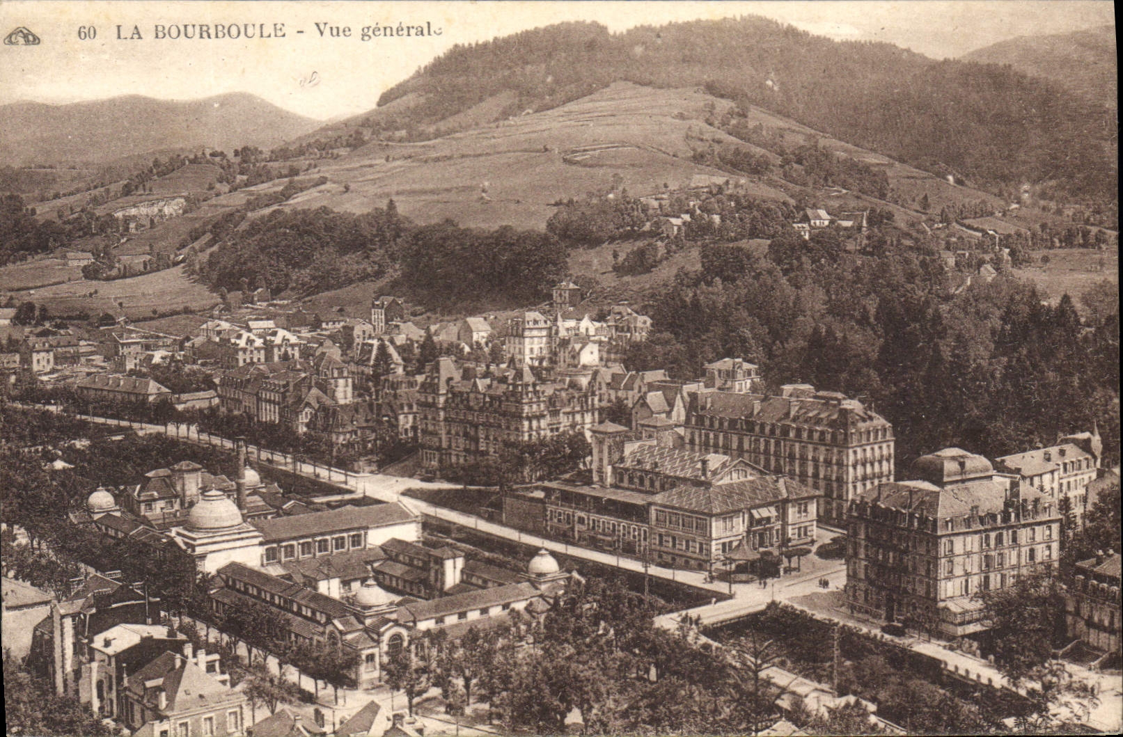 CPA La Bourboule Vue Generale