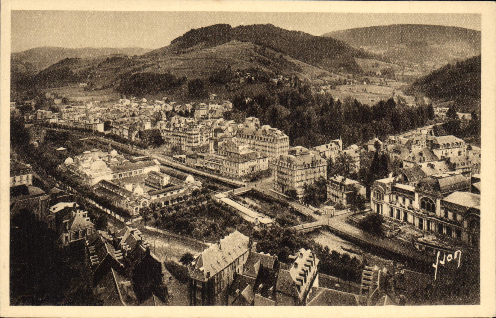 CPA La Bourboule Vue Generale