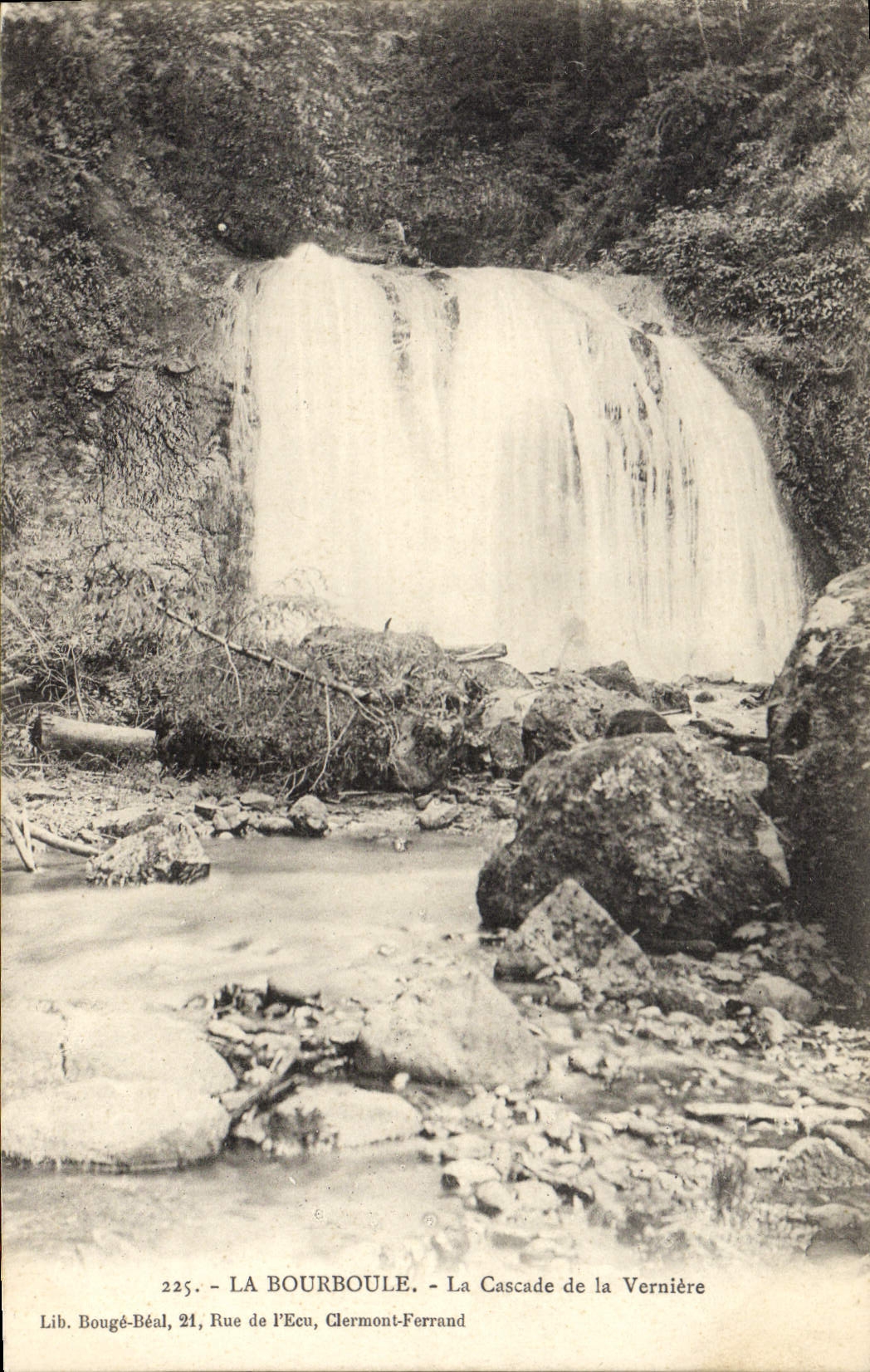 CPA La Bourboule La Cascade De La Verniere