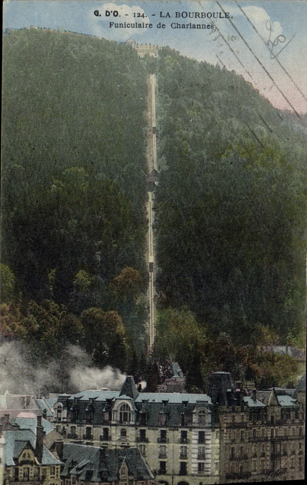 CPA La Bourboule Funiculaire De Charlannes