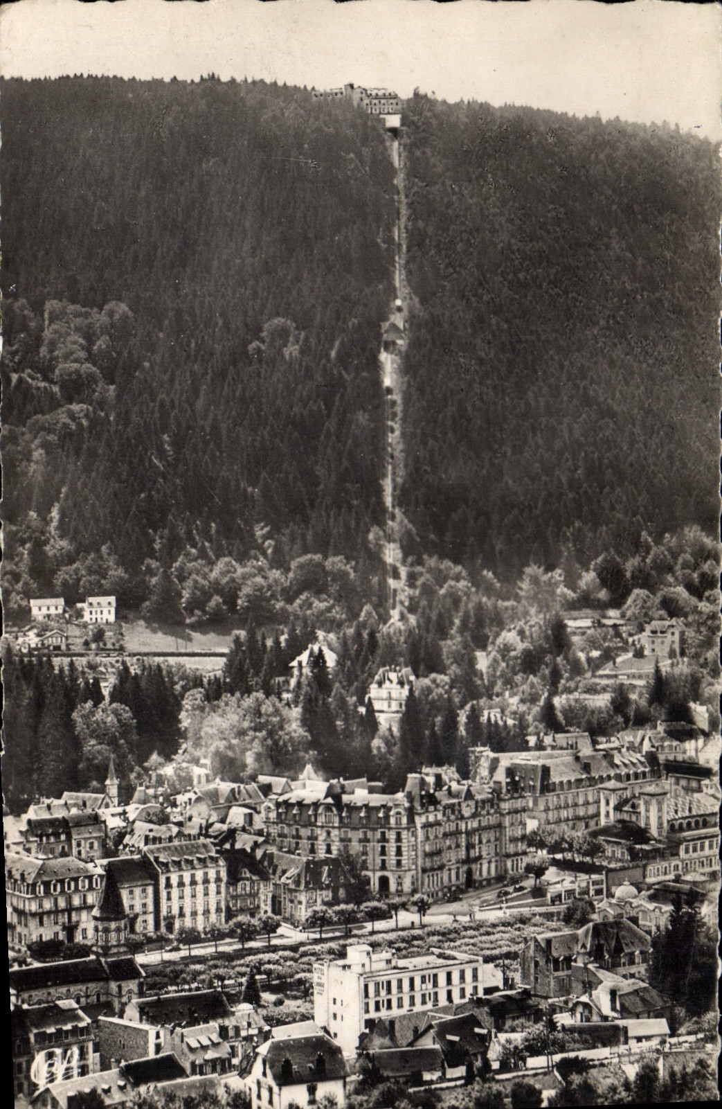 CPA La Bourboule Le Funiculaire De Charlannes