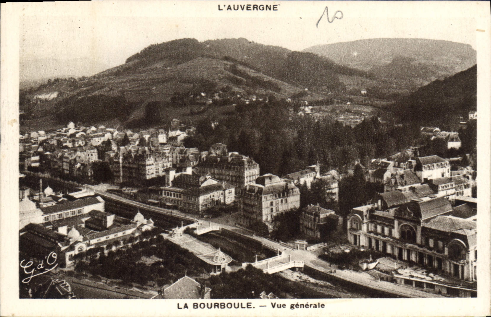 CPA La Bourboule Vue Generale