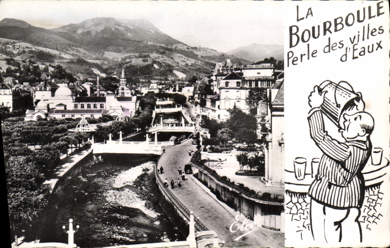 CPA La Bourboule Perle Des Villes D'Eaux les ponts